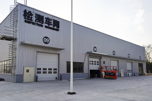 福田雷沃檢測(cè)車(chē)間工業(yè)滑升門(mén)